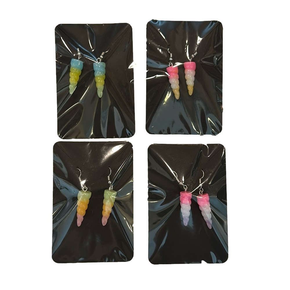 Unicorn Horns Dangle Earrings‎